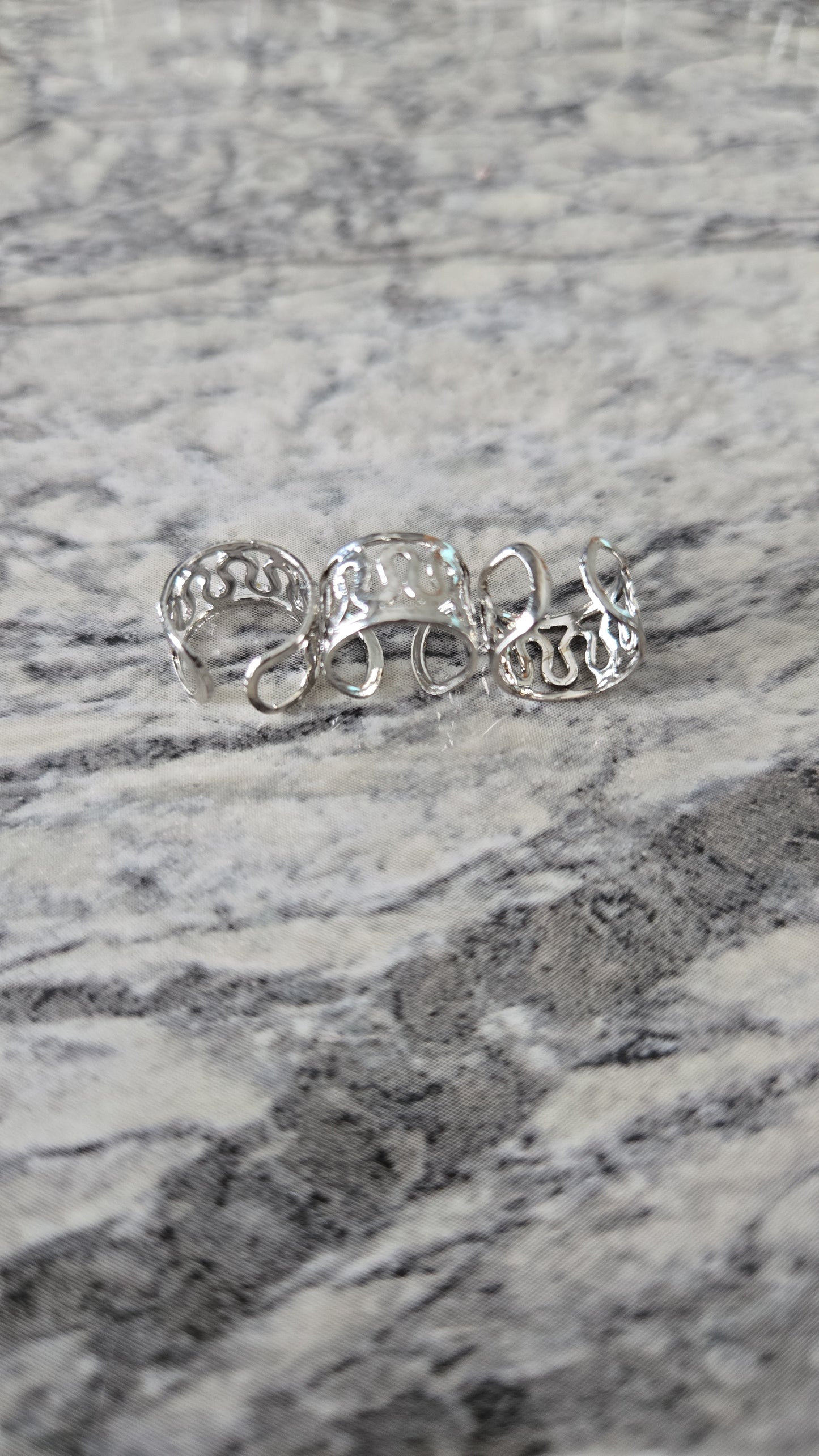 Silver Mini Ear Cuffs