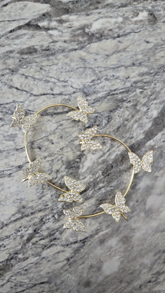 Butterfly Ear Cuff Set