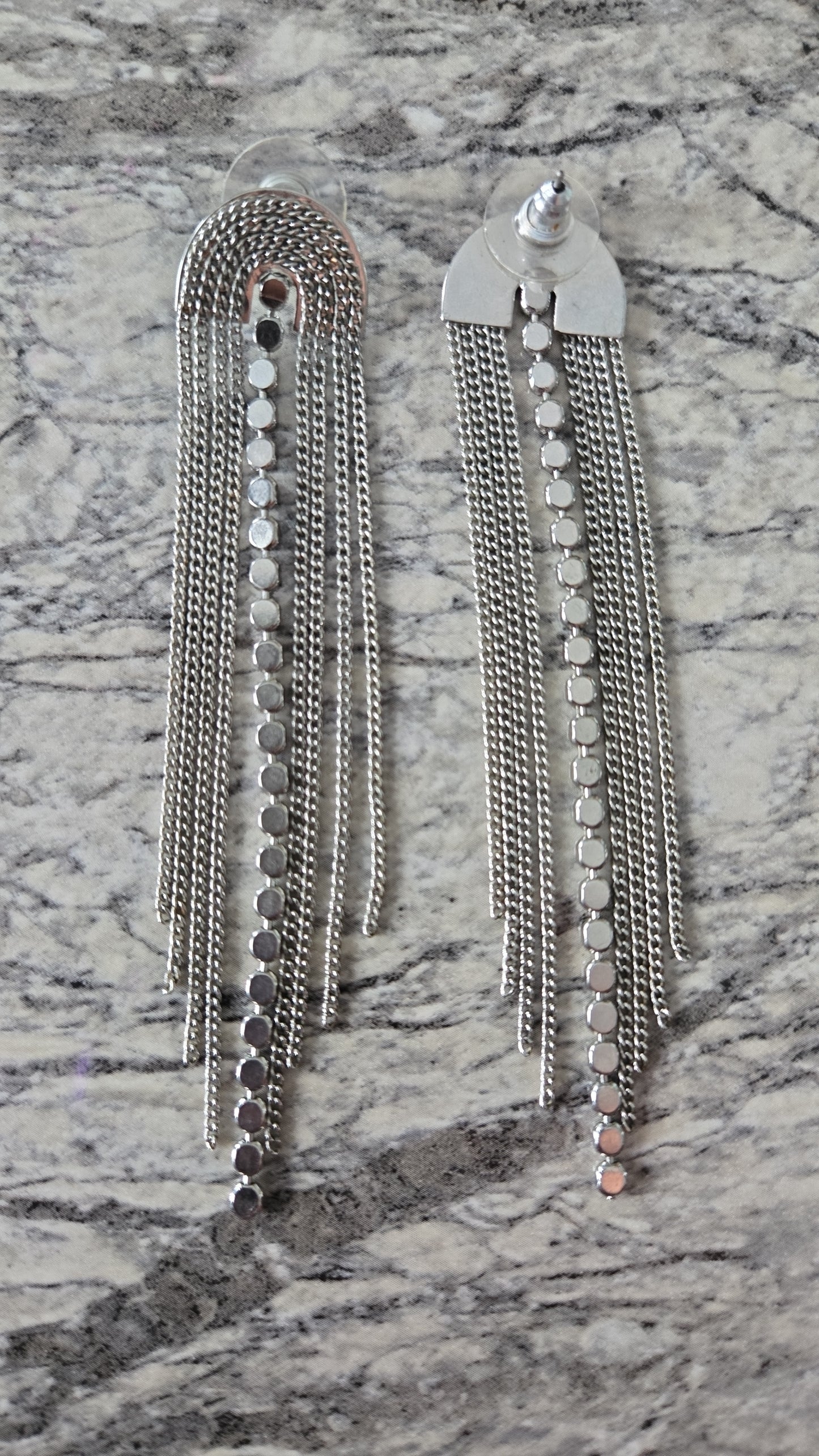 Silver Chandelier Earrings