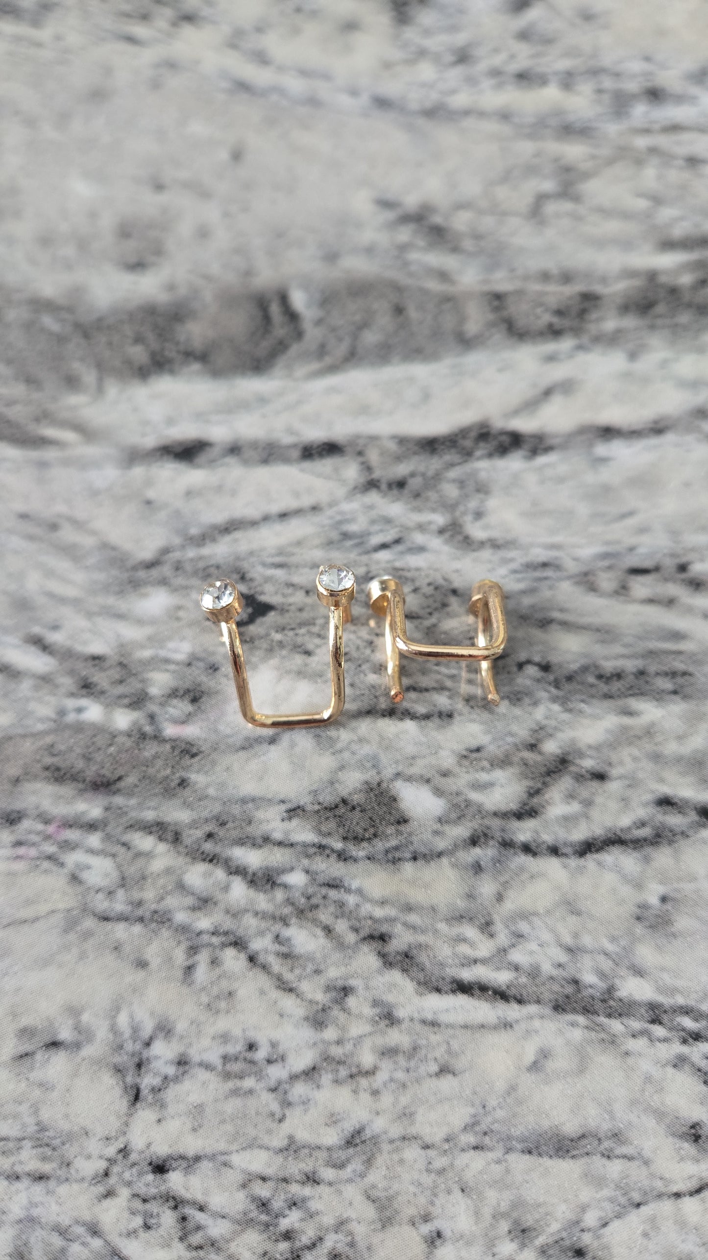 Golden Mini Ear Cuffs