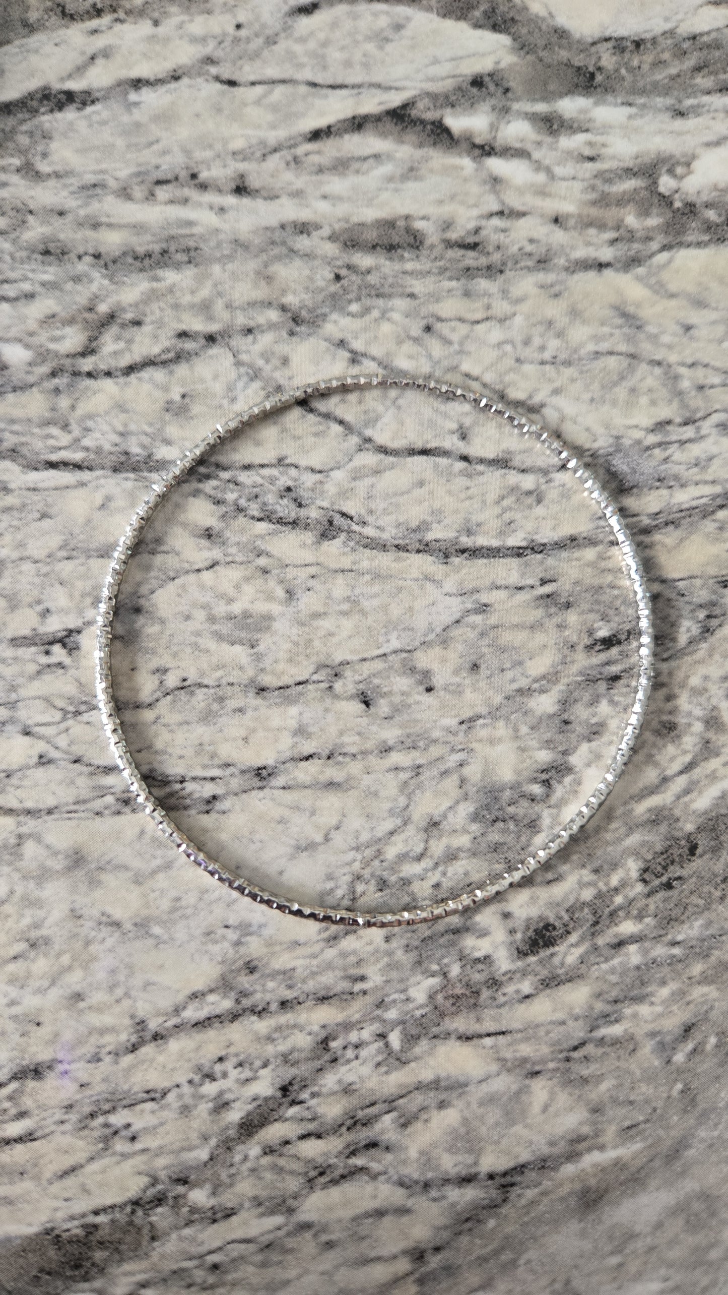 5pc Silver Bangle Set